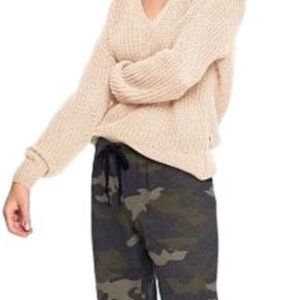 Victorias Secret PINK V Neck Heritage Sweater